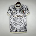 Camisa Seleção Itália Versace 23/24 Branca