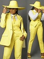 Wholesale New Arrival Bright Yellow 3 Piece Suits For Women GJA122813YL ...