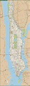 Manhattan Downtown Map | Digital Vector | Creative Force
