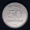 50 Centavos 1986 Aço Inox Soberba | Numismático