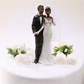 Bride And Groom Resin Wedding Cake Topper (119030552) - Cake Topper ...