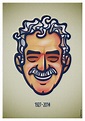 Gabriel García Márquez by hugraphic, via Behance | Illustration ...
