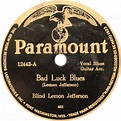 Blind Lemon Jefferson – Bad Luck Blues Lyrics | Genius Lyrics