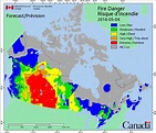 Canadian Wildfire Maps – The Map Room