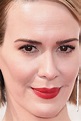 Close-up of Sarah Paulson at the 2015 Emmy Awards. | Sarah paulson ...