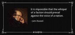 QUOTES BY JOHN RUSSELL, 1ST EARL RUSSELL | A-Z Quotes