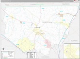 Robertson County, TN Wall Map Premium Style by MarketMAPS