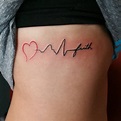 30 Heartbeat Tattoo Designs & Meanings - Feel Your Own Rhythm
