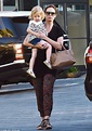 Emily Blunt is on full mommy duty with daughter Hazel while out in LA ...