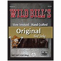 Wild Bill's Slow Smoked Original Beef Jerky, 3 Oz. - Walmart.com ...
