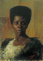 1800s Week! Anton Ažbe Portrait of a Black Girl ... - People of Color ...