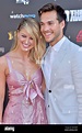 Melissa Benoist and her husband Chris Wood attending the 45th Annual ...