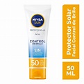 Protector solar Nivea sun facial control de brillo FPS 50, 50 ml | Walmart