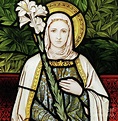 The Virgin Mary Glass Art by Henry Holiday