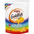 Goldfish Colors Cheddar Crackers, Snack Crackers, 11 oz resealable bag ...