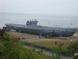 German U-boat, U995, at the Laboe Naval Memorial outside Kiel, Germany ...