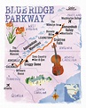 Printable Blue Ridge Parkway Map
