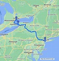 Trip to Niagara Falls - Google My Maps