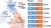 How Britain Voted in the E.U. Referendum - The New York Times