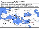 Roman Empire Map Activity by Greg's Goods - Making History Fun | TpT