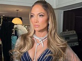 Jennifer Lopez Wore a Diamond-Studded Lip Gloss Manicure to the Grammys