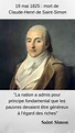🗓 19 mai 1825 : mort de Claude-Henri de Saint-Simon | Citations ...