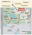 North Dakota Maps & Facts - World Atlas