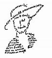 Guillaume Apollinaire, calligramme, extrait du poème du 9 février 1915 ...