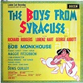 Boys from Syracuse Rodgers&hart 1963 London Ralph Burns orchestraions ...
