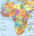 Diercke Weltatlas - Kartenansicht - Afrika - Politische Übersicht - 978 ...