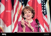 Elizabeth Dole, President of the American Red Cross, smiles as she ...