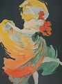 Jules Chéret : La Loïe Fuller - lithographie originale signée, 1897 ...