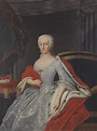 Princess Anna Sophie of Schwarzburg-Rudolstadt (1700-1780), duchess of Saxe-Coburg-Saalfeld by ...