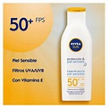 Comprar Protector Nivea Sun Protec & Sensitive FPS 50 -125ml | Walmart ...