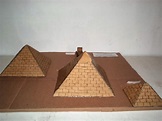 Conquista transatlántico Resaltar como hacer una piramide egipcia con ...