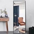 Full Length Mirror Floor Mirror Hanging/Leaning Large Wall Mounted ...