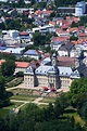 Werneck von oben - Orthopädisches Krankenhaus im Schloss Werneck in ...