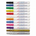 uni Paint Oil Based Paint Markers, Fine Point, Assorted Colors, 12 ...