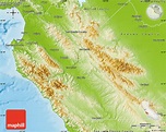 Physical Map of Monterey County