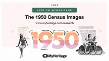 MyHeritage publica o Censo dos EUA de 1950 - Pesquise GRATUITAMENTE ...