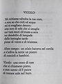La poesia del giorno: “Vicolo” – Salvatore Quasimodo – Carteggi ...