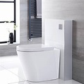 Saru Sanitärmodul H 822mm Weiß für Stand-WC komplett mit Spülkasten