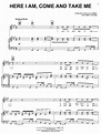Here I Am, Come And Take Me | Sheet Music Direct