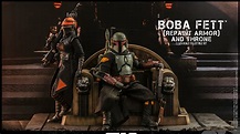 Hot Toys Boba Fett Comes With His Own Throne