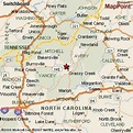 Spruce Pine, North Carolina Area Map & More