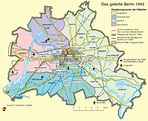 Karte Geteiltes Berlin | Karte Berlin
