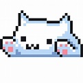 Cat Meme Sticker for iOS & Android | GIPHY | Pixel art background ...