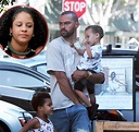 Jesse Williams in Los Angeles with his two kids | Sandra Rose
