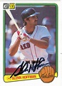Glenn Hoffman autographed Baseball Card (Boston Red Sox) 1983 Donruss #282
