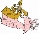 División político-territorial de Canadá - Vivir en Canadá